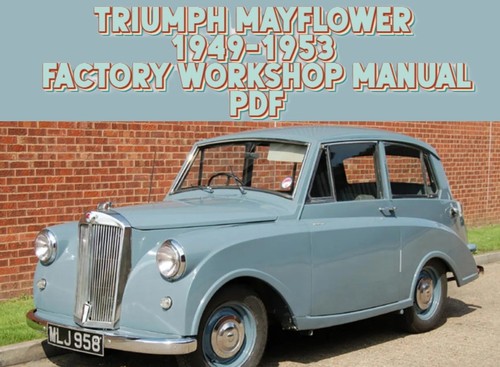 Triumph mayflower 1949 1953 - mayflower, 1949-1953