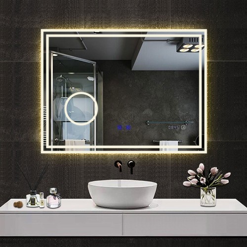 Bathroom led mirror - mirror, with