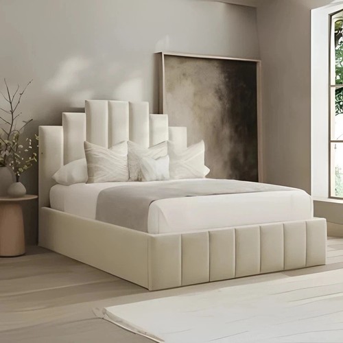 Double art deco crown - double, bed