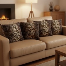 Set of 4 - Leopard Print