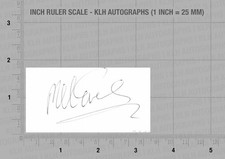 Mel Eves Hand Signed Card