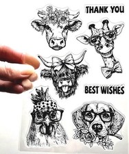 Clear Stamps FUNNY ANIMAL