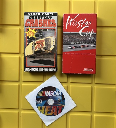 Nascar vhs lot winston cup - vhs, +