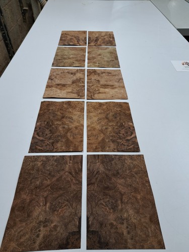 Wood veneer sample pack 10 - wood,