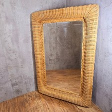 Vintage Woven Wicker Rattan