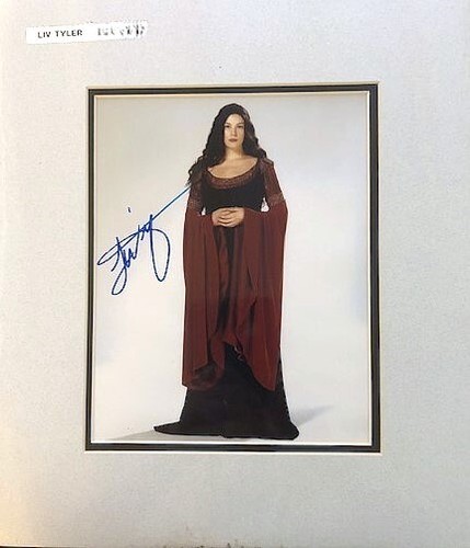 Liv tyler original - tyler, autographed