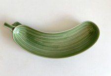 Retro Stig Lindberg Gustavsberg Pickle Serving Dish Tray Cucumber Design