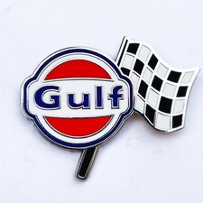 Gulf Oil Racing Chequered Flag