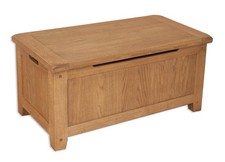 Blanket Box Oak Storage