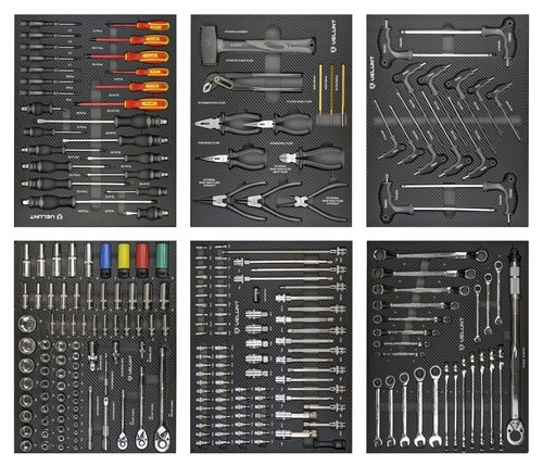 Tools set foam - in, 6pc