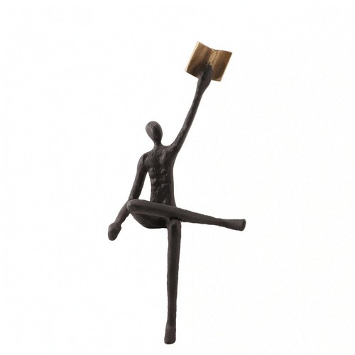 Human figure sculpture shiny - human,