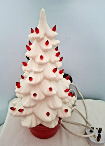 Vintage lighted ceramic - vintage,