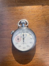 Vintage Smiths Yachting Timer Two Sub Dial Version Made in England Working VGC