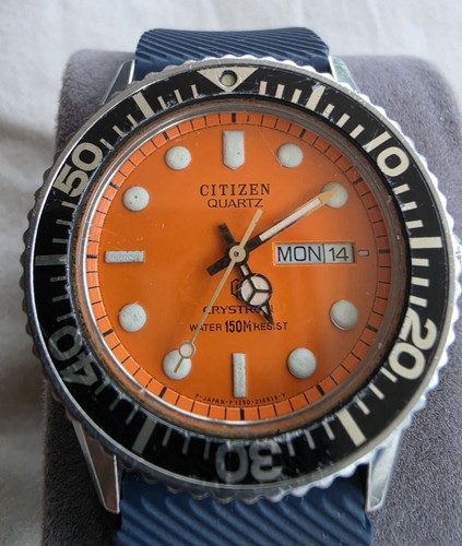 Vintage citizen crystron 150m - crystron,
