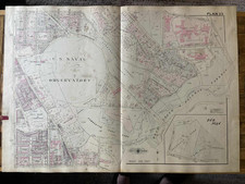 Detailed large plat map.  Mass