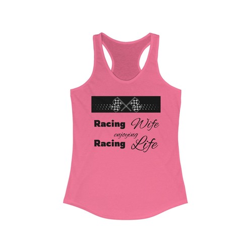 Racing wife enjoying - ,