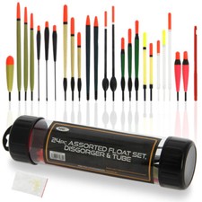 24 FISHING FLOATS WITH FLOAT