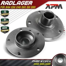 2x Hub Without Bearing Rear