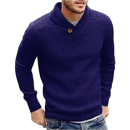 Mens shawl collar jumper - mens,