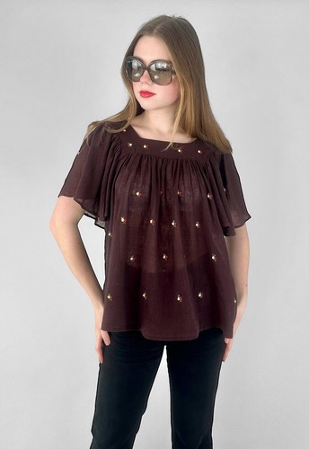Vintage brown short - brown,