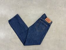 LEVIS MENS BIG E 501 XX JEANS SIZE  W32 L32 BLUE 100% COTTON VGC