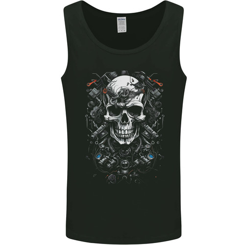 Engine skull car motorcycle - engine,