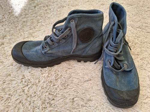 Palladium canvas boots dark - canvas,