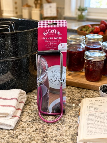 Kilner jam jar - kilner, tongs
