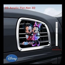 Disney Mickey & Minnie Car Air Freshener Clip, Cute Vent Clip- Fun Gift Idea