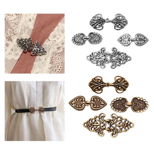 4pcs medieval cloak clasp cape - cloak,