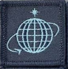 ATC blue space badge for cadets brassard , RAF