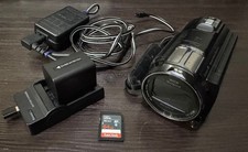 SONY Handycam HDR-CX720V Black Camcorder Video Camera Full HD 10x Zoom Japanese