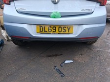 2019 VAUXHALL ASTRA K REAR COMPLETE BUMPER MAGNETIC SILVER METALLIC Z189