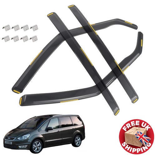 4pcs wind deflectors tinted - 4pcs,
