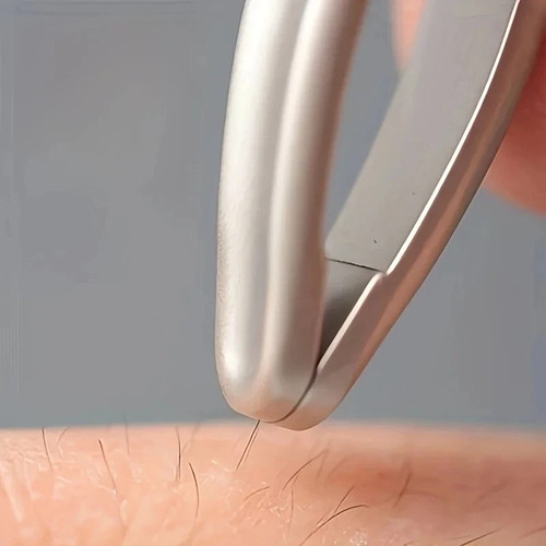 Precision round head tweezers - head,