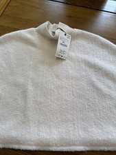 Zara Cream Cropped Wide Sleeve