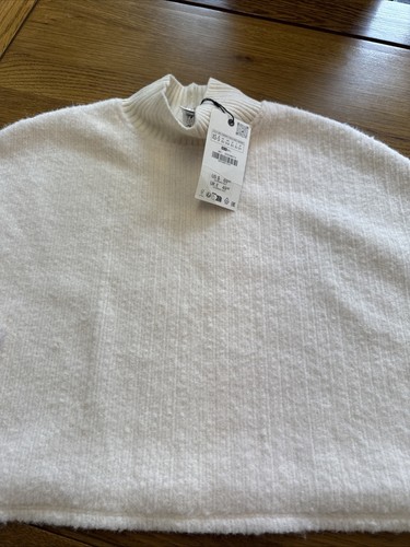 Zara cream cropped wide - zara,