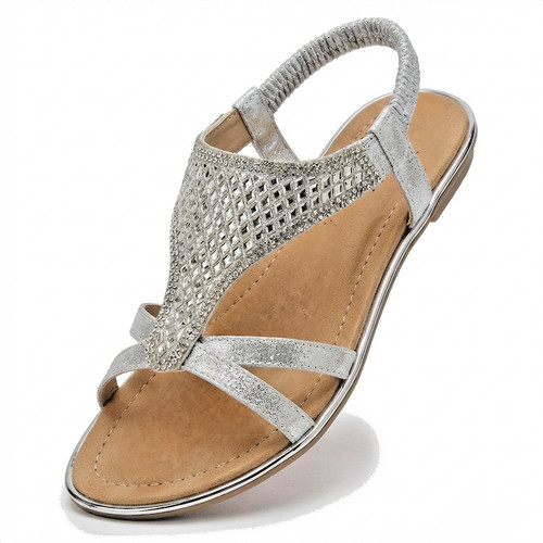 Womens ladies diamante flower - diamante,