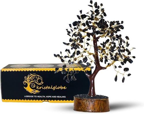 Black tourmaline crystal tree