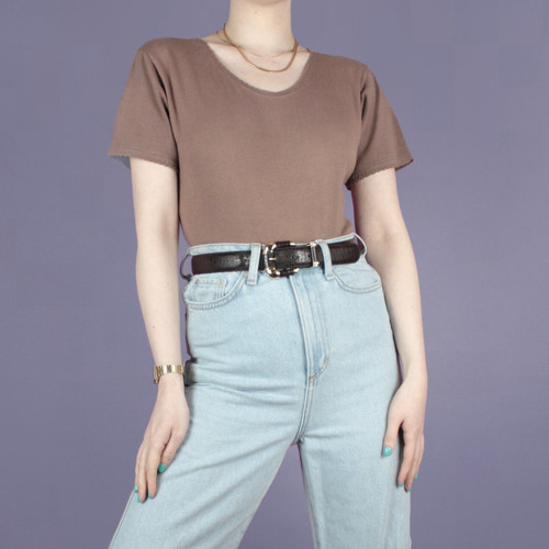 Vintage 90s grunge brown beige - vintage,