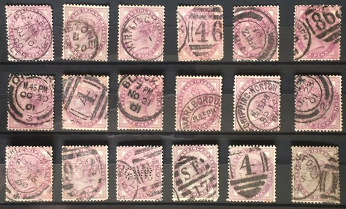 Queen victoria 1881 sg172 - victoria,
