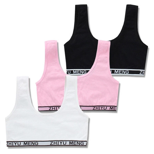 Pack cotton girls bra - bra, kids
