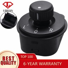 Car Side Mirror Control Switch Knob Window Heat Control For VW Polo 6R1959565F