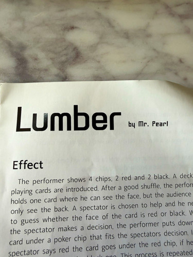 Lumber pearl magic - pearl,