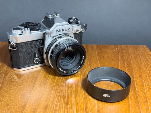 Nikon silver 35mm slr - silver, film
