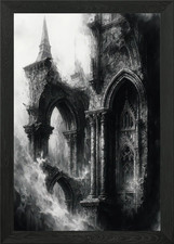 Ruined Gothic Architecture in