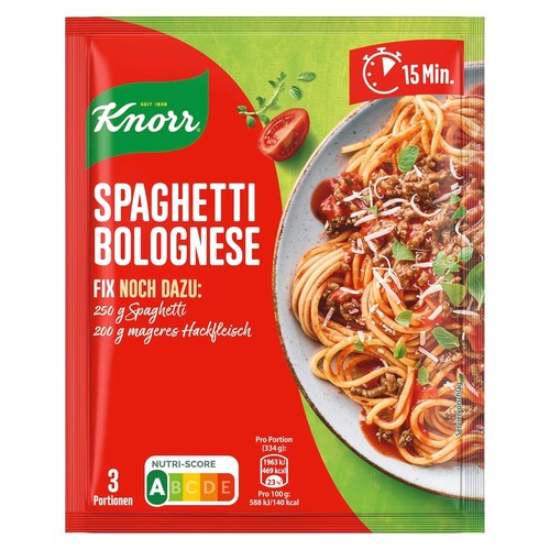 Packs knorr spaghetti - knorr,