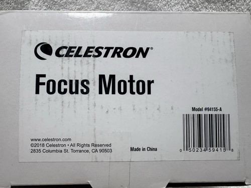 Celestron focus motor for - celestron,
