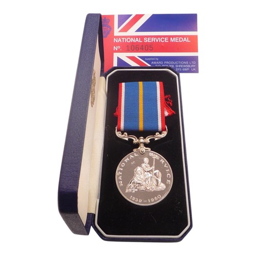 National service medal - national,