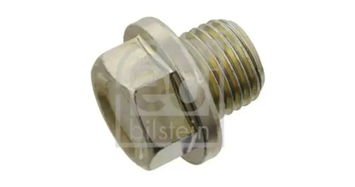 Oil pan drain - male, hex